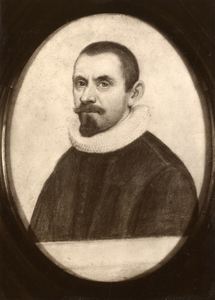 105622 Portret van Carel de Maets (Carolus Dematius), geboren 1597, hoogleraar in de theologie aan de Utrechtse ...